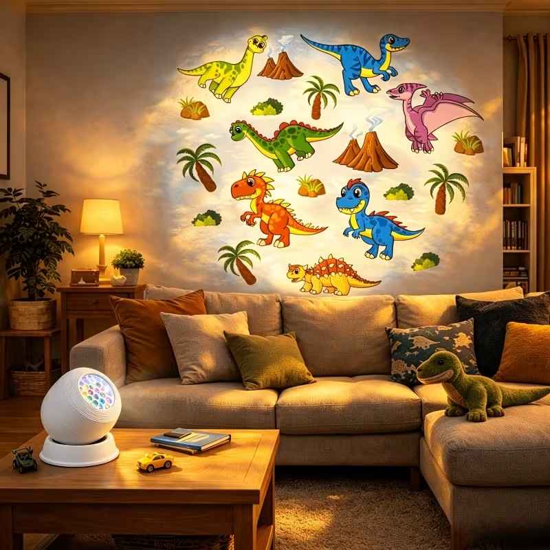 RoarGlow Dino Room Projector