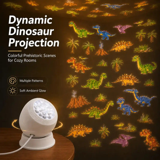 RoarGlow Dino Room Projector