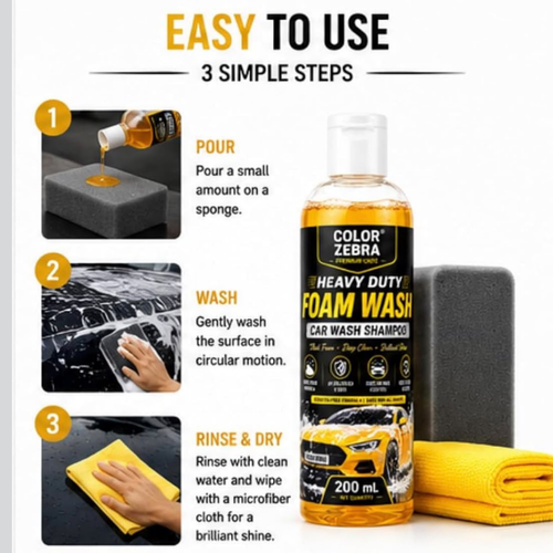 4-In-1 Multipurpose foam Cleaner Pack of 2_7