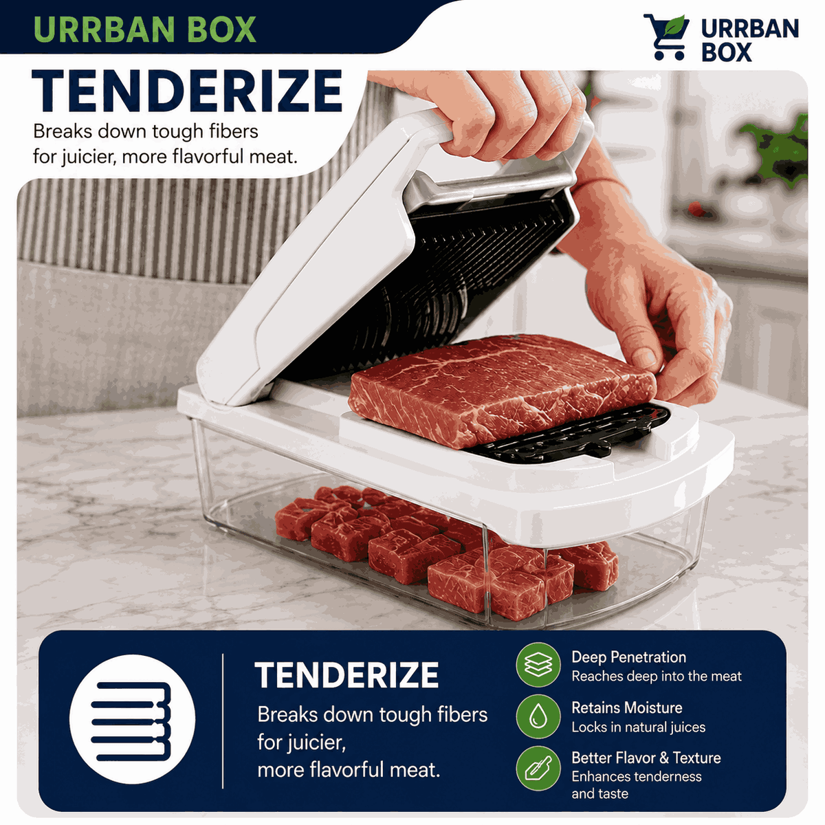 12-in-1 Vegetable, Fruit and Meat Chopper