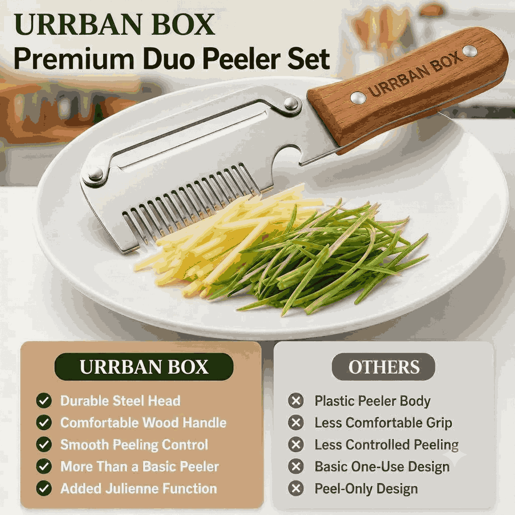 3 in 1 Multifunctional Vegetable Peeler( Pack of 2 )