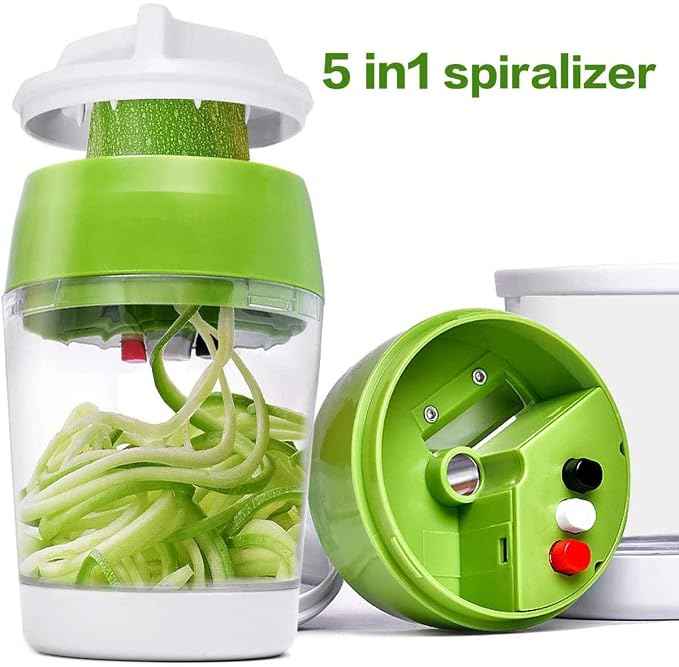 5-in-1 Handheld Vegetable Spiralizer