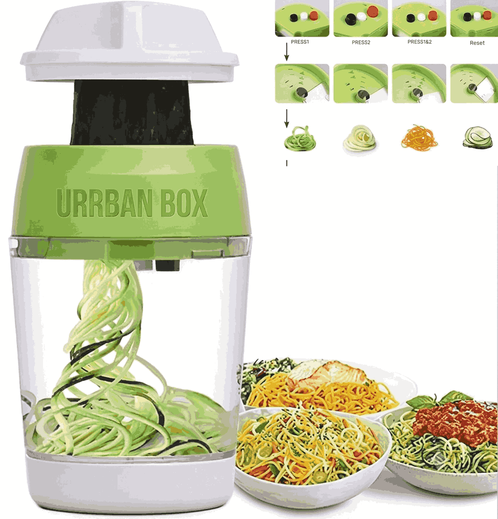 5-in-1 Handheld Vegetable Spiralizer