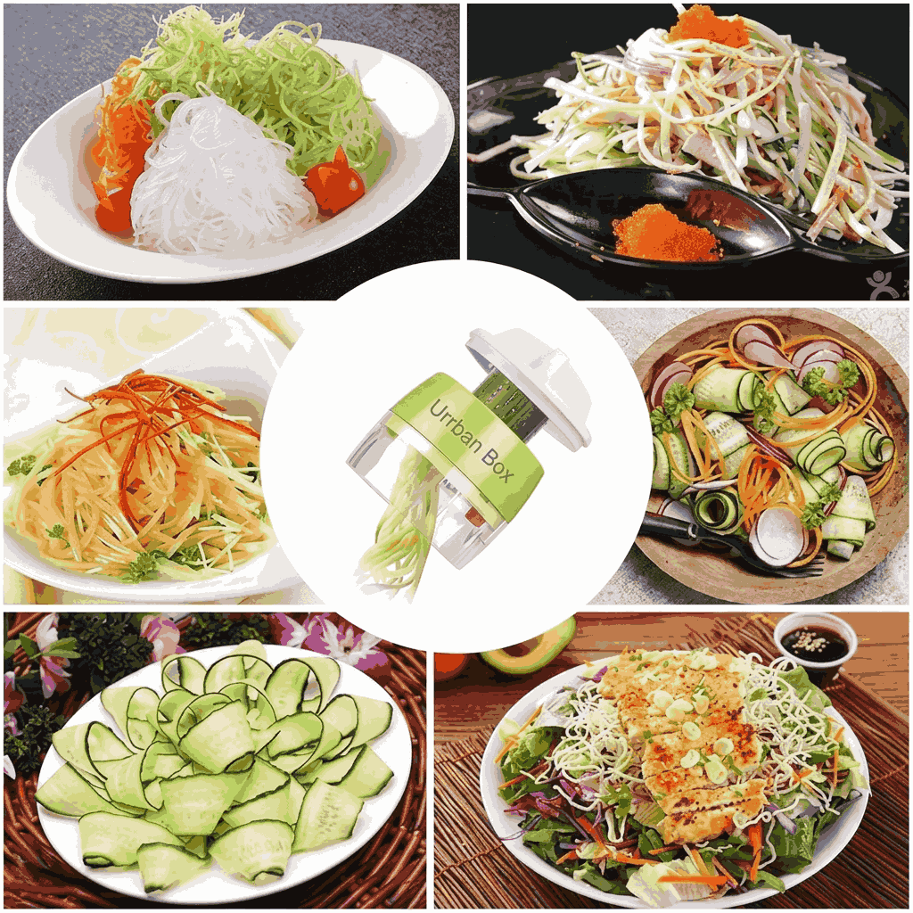 5-in-1 Handheld Vegetable Spiralizer